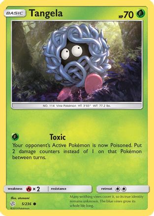 Tangela SM Cosmic Eclipse - Common