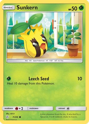 Sunkern/236 SM Cosmic Eclipse - Common