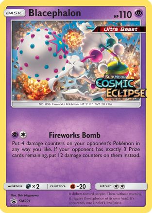Blacephalon SM221 - Holofoil SM Promos - Promo
