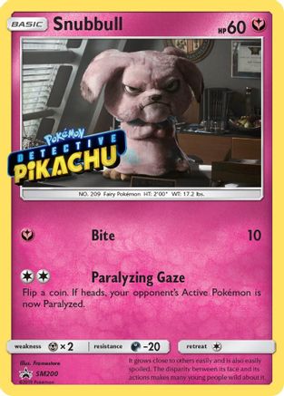 Snubbull SM200 - Holofoil SM Promos - Promo