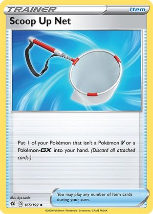 Scoop Up Net 165 - Reverse Holofoil SWSH02 Rebel Clash - Uncommon