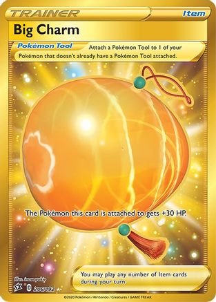 Big Charm (Secret) 206/192 - Holofoil SWSH02 Rebel Clash - Secret Rare