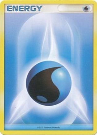 Water Energy (2007 Unnumbered D/P Style Non-Holo)/P League & Championship Cards - Promo