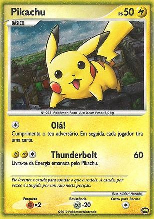 Pikachu (Portuguese) 0PW - Holofoil Pikachu World Collection Promos - Promo