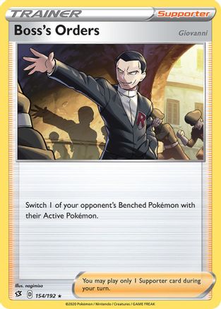 Boss's Orders 154/192 Deck Exclusives - Rare