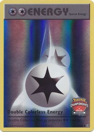 Double Colorless Energy - 90/108 (Oceania Championships)/108 - Reverse Holofoil League & Championship Cards - Promo