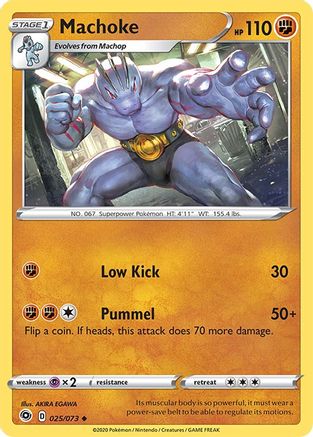 Machoke 025 Champions Path - Uncommon
