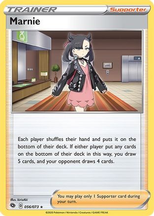 Marnie 056 - Holofoil Champions Path - Holo Rare