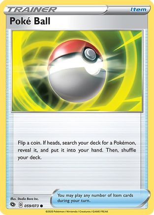 Poke Ball 059 Champions Path - Common