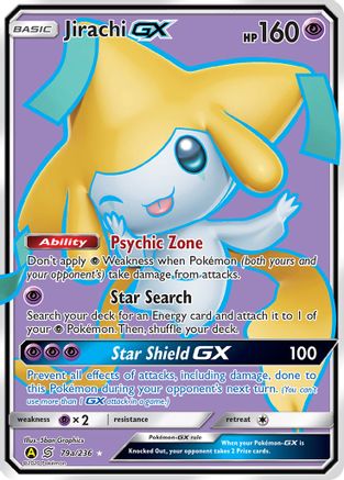 Jirachi GX 79a/236 - Holofoil Alternate Art Promos - Promo