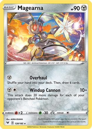 Magearna 128 - Holofoil SWSH04 Vivid Voltage - Holo Rare