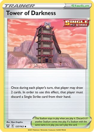 Tower of Darkness 137/163 SWSH05 Battle Styles - Uncommon