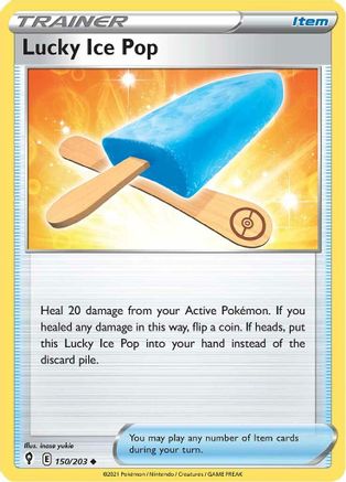Lucky Ice Pop 150 SWSH07 Evolving Skies - Uncommon