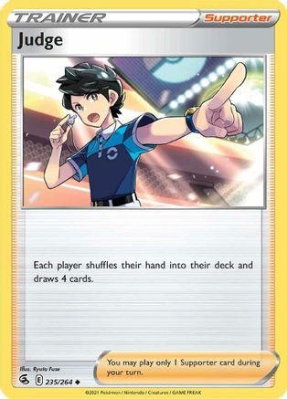 Judge 235 SWSH08 Fusion Strike - Uncommon