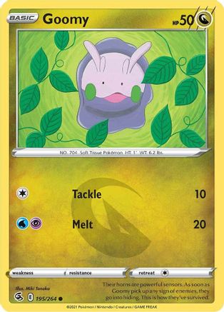 Goomy 195 SWSH08 Fusion Strike - Common