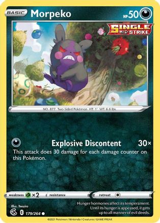 Morpeko (179) 179 SWSH08 Fusion Strike - Common