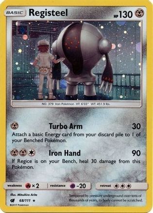 Registeel 068/111 - Holofoil SM Promos - Promo