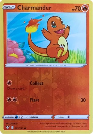 Charmander 023/185 - Reverse Holofoil Miscellaneous Cards & Products - Promo