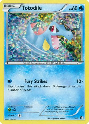 Totodile - 5/12/12 - Holofoil McDonalds Promos 2016 - Promo