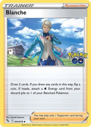 Blanche 064 Pokemon GO - Uncommon