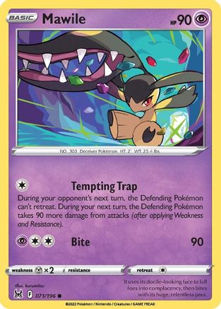 Mawile 071 SWSH11 Lost Origin - Common