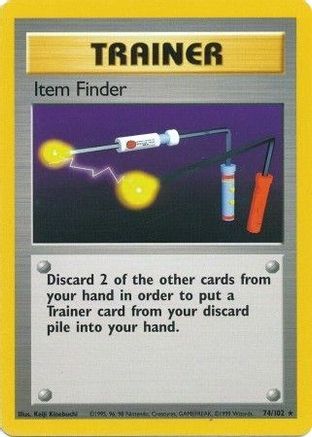 Item Finder 074 Base Set - Rare