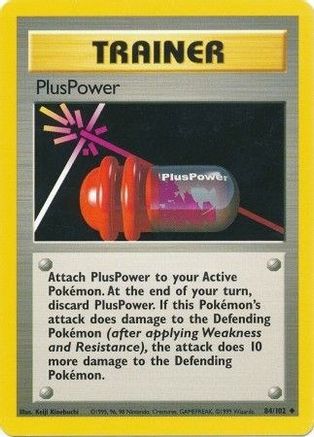 PlusPower 084 Base Set - Uncommon