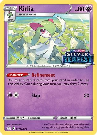 Kirlia SWSH271 - Holofoil SWSH Sword & Shield Promo Cards - Promo