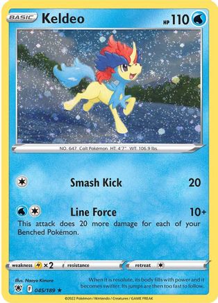 Keldeo 045/189 - Holofoil Miscellaneous Cards & Products - Holo Rare