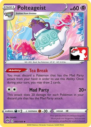 Polteageist - Holofoil Prize Pack Series Cards - Uncommon