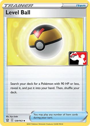 Level Ball 129 - Holofoil Prize Pack Series Cards - Uncommon