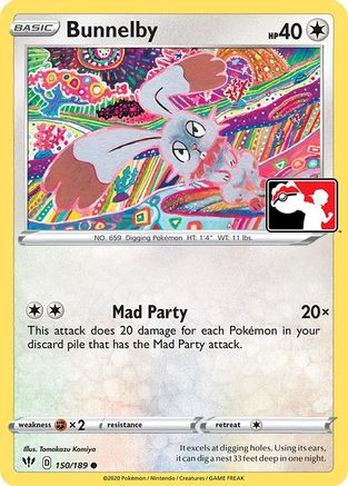 Bunnelby - Holofoil Prize Pack Series Cards - Common