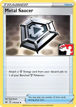 Metal Saucer - Holofoil Prize Pack Series Cards - Uncommon