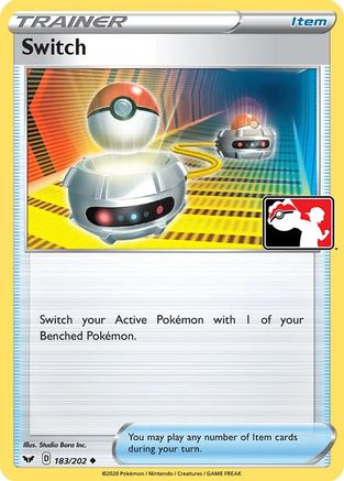 Switch - 183/202/202 - Holofoil Prize Pack Series Cards - Uncommon