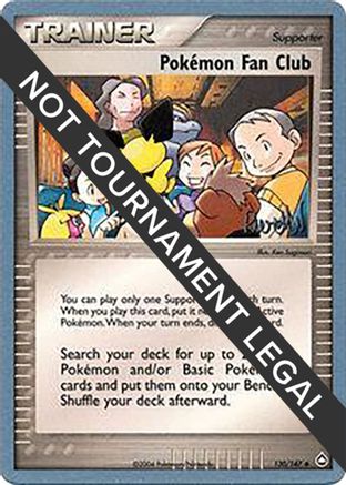 Pokemon Fan Club - 2004 (Reed Weichler) 130 World Championship Decks - Uncommon