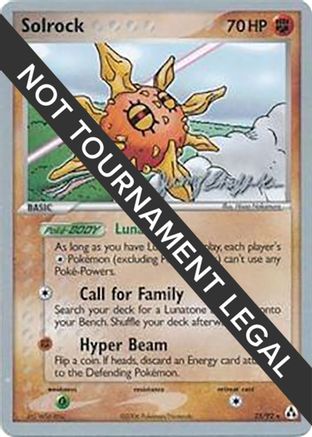 Solrock (25) 025 World Championship Decks - Rare