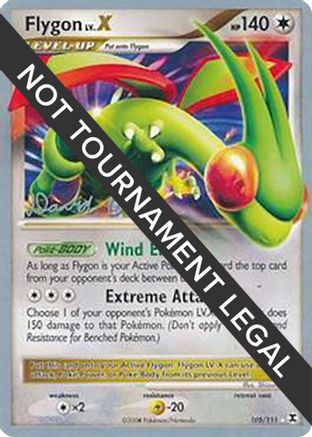 Flygon LV.X - 2009 (David Cohen) 105 World Championship Decks - Rare
