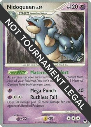 Nidoqueen - 2009 (Jason Martinez) 030 World Championship Decks - Rare
