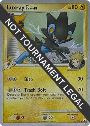 Luxray GL - 2010 (Mychael Bryan) 009 World Championship Decks - Rare