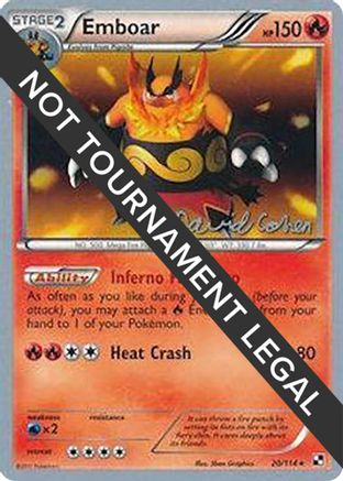 Emboar 020 World Championship Decks - Rare