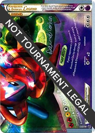 Rayquaza & Deoxys Legend (90) 090 World Championship Decks - Ultra Rare
