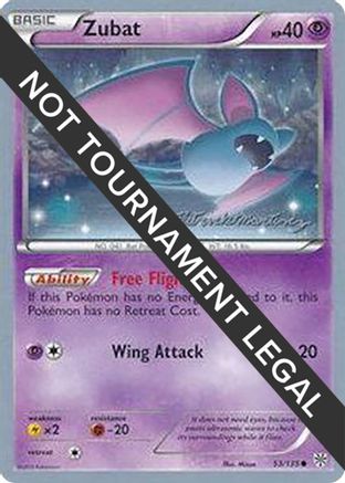 Zubat - 2015 (Patrick Martinez) 053 World Championship Decks - Common