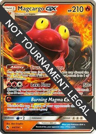 Magcargo GX - 2019 (Henry Brand) 044 World Championship Decks - Ultra Rare