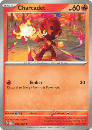 Charcadet 039/198 SV01 Scarlet & Violet Base Set - Common