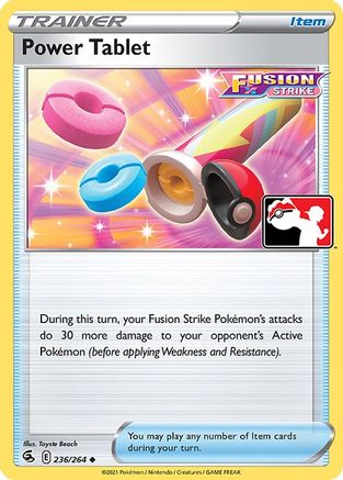 Power Tablet 236/264 Prize Pack Series Cards - Uncommon