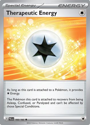 Therapeutic Energy 193 - Reverse Holofoil SV02 Paldea Evolved - Uncommon