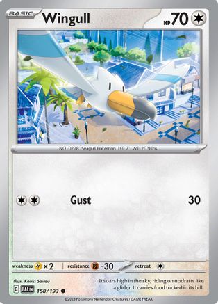 Wingull 158 SV02 Paldea Evolved - Common
