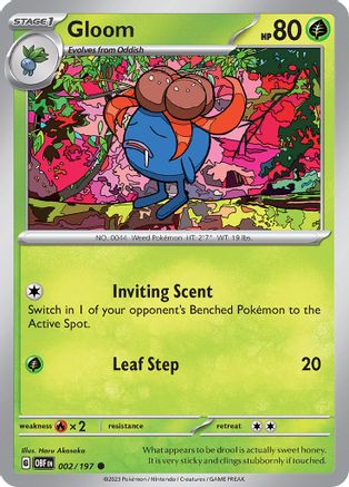 Gloom 002 SV03 Obsidian Flames - Common