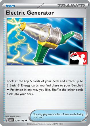 Electric Generator 170 Prize Pack Series Cards - Uncommon