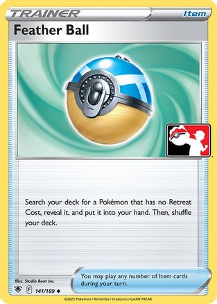 Feather Ball 141 - Holofoil Prize Pack Series Cards - Uncommon
